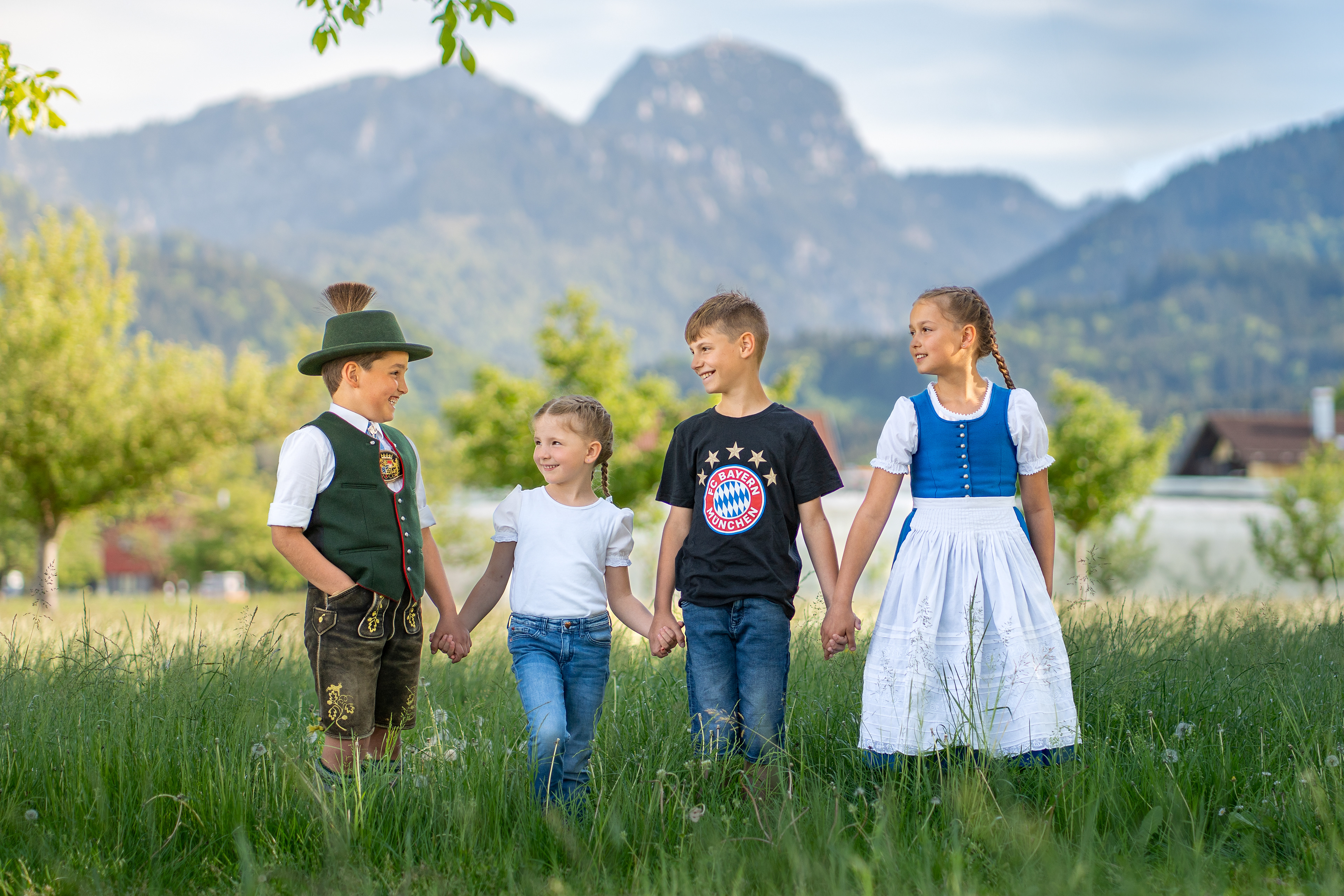 Werbefotos für den GTEV "D'Jenbachtaler" Feilnbach