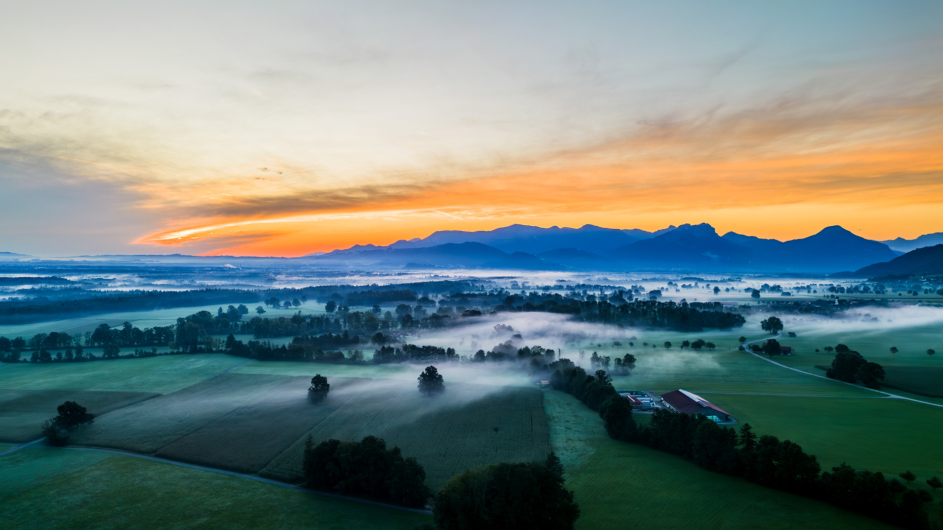 Sonnenaufgang mit Blick ins Inntal | Herbst 2023
