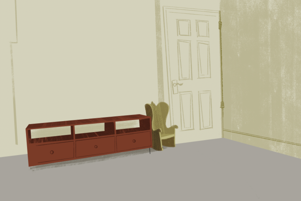 Classic Modernism inspired background.