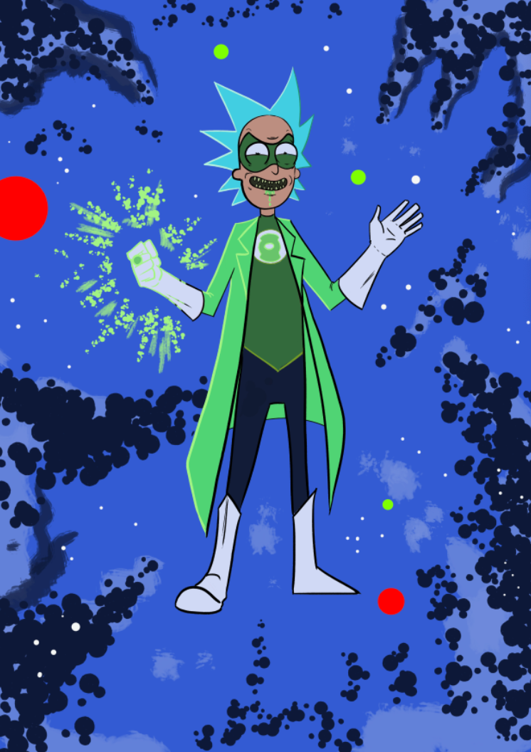 Super Powered Crossover piece