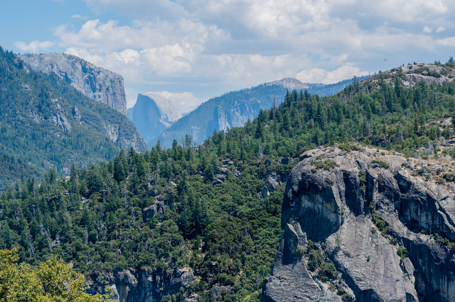 Half Dome, Daytime, Afar