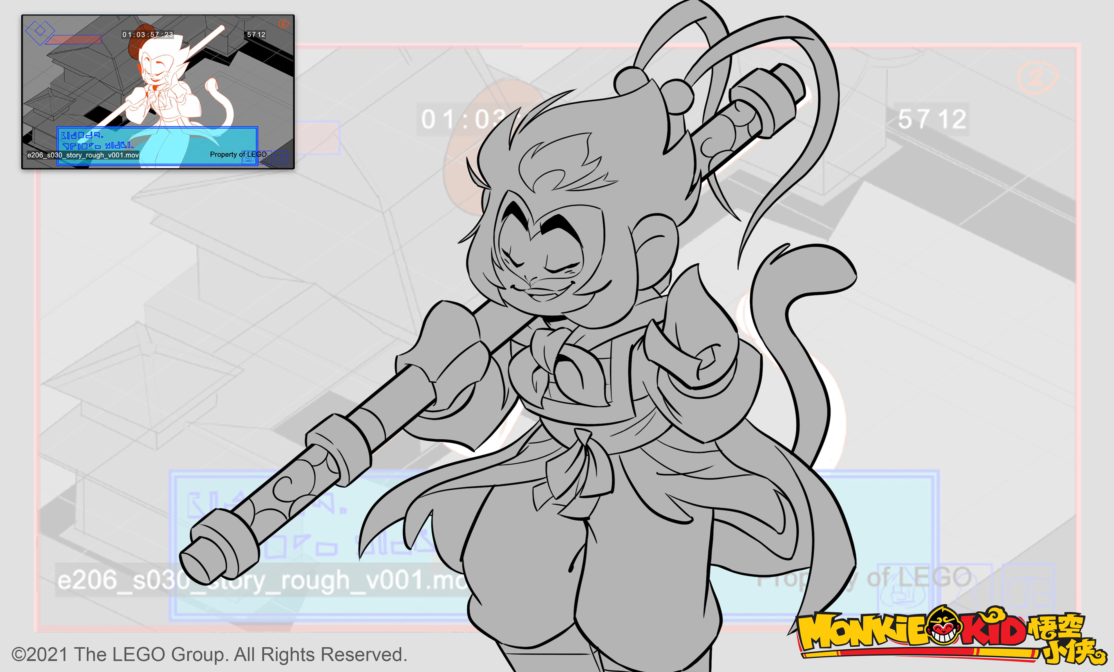 Lego Monkie Kid: Special Pose