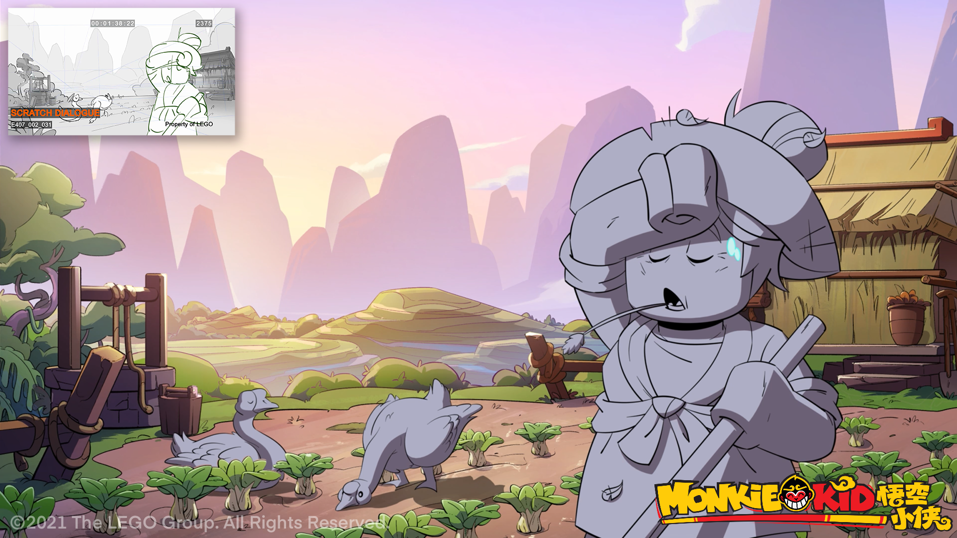 Lego Monkie Kid: Season 4 Character Layout