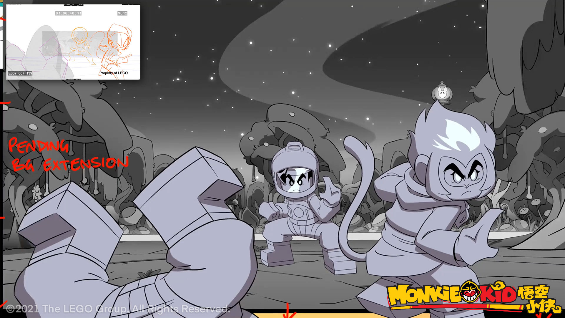 Lego Monkie Kid: Season 3 Character Layout