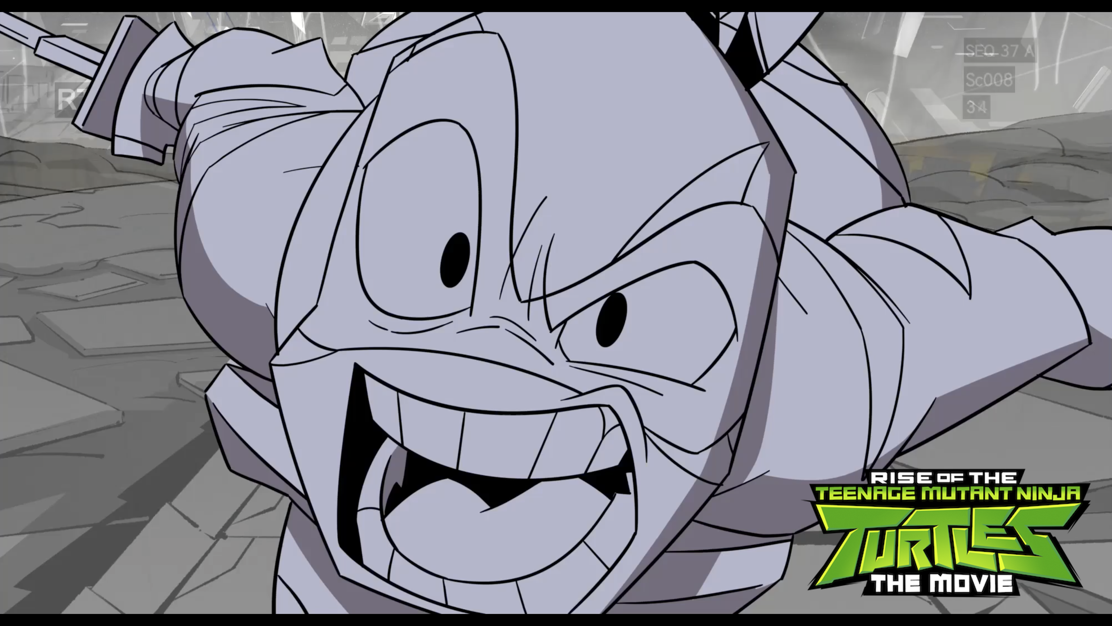 Rise of the TMNT: The Movie - Character Layout