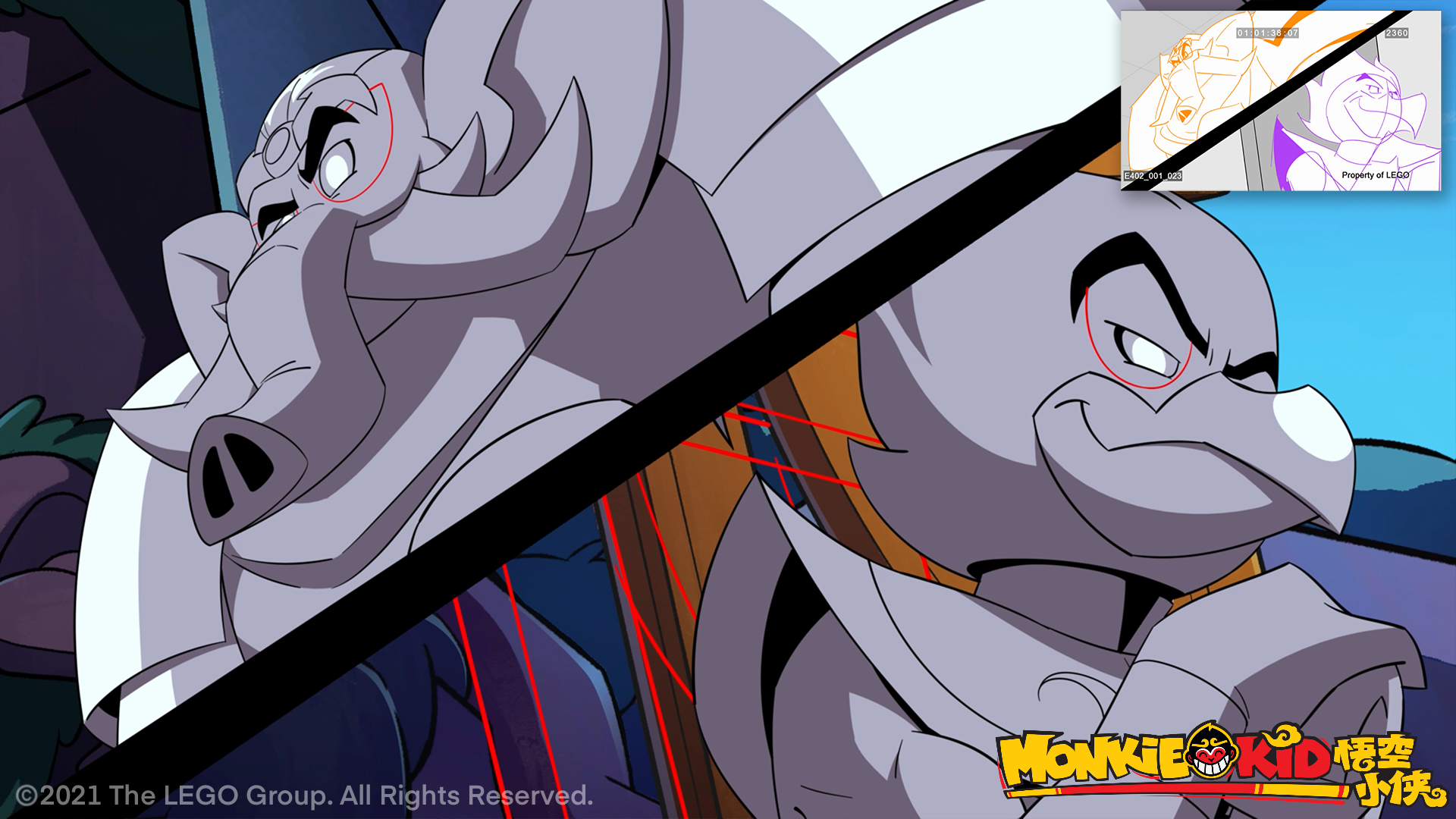 Lego Monkie Kid: Season 4 Character Layout