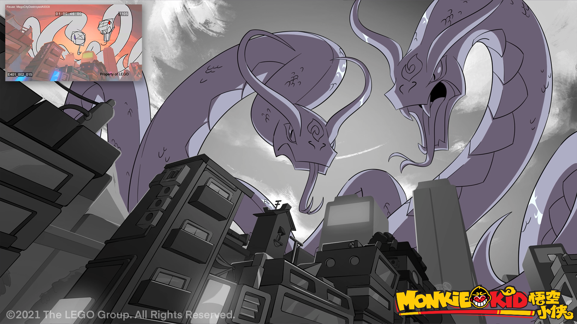 Lego Monkie Kid: Season 4 Character Layout