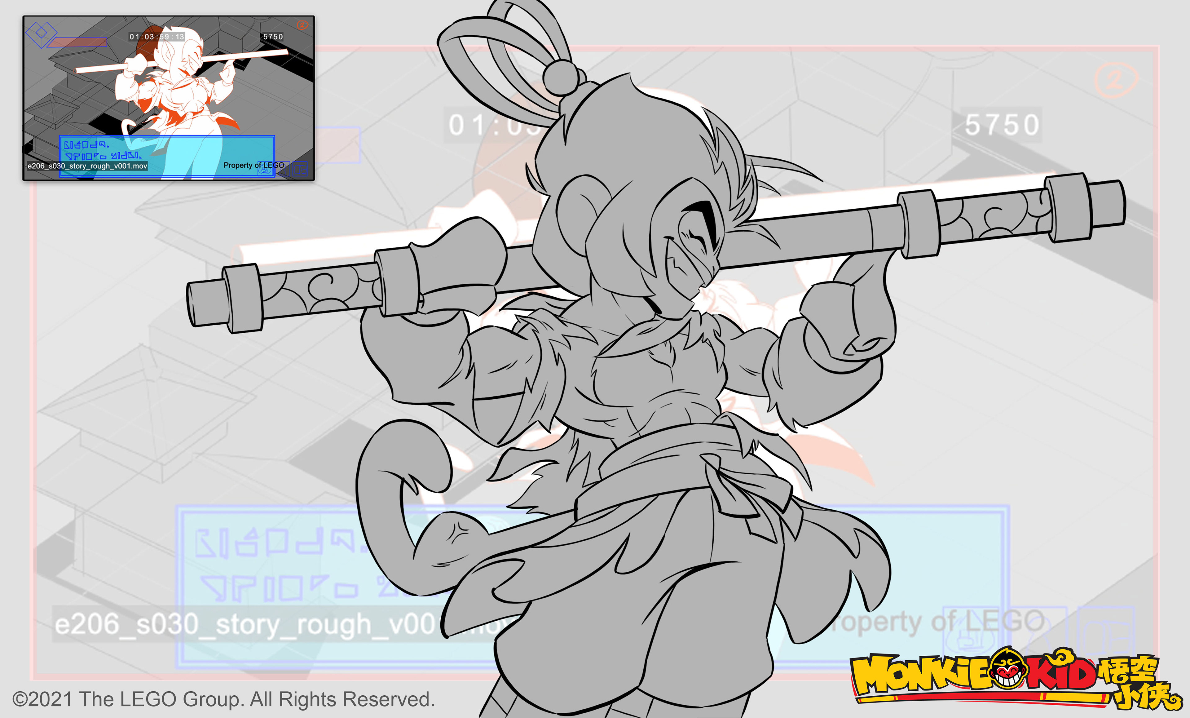 Lego Monkie Kid: Special Pose