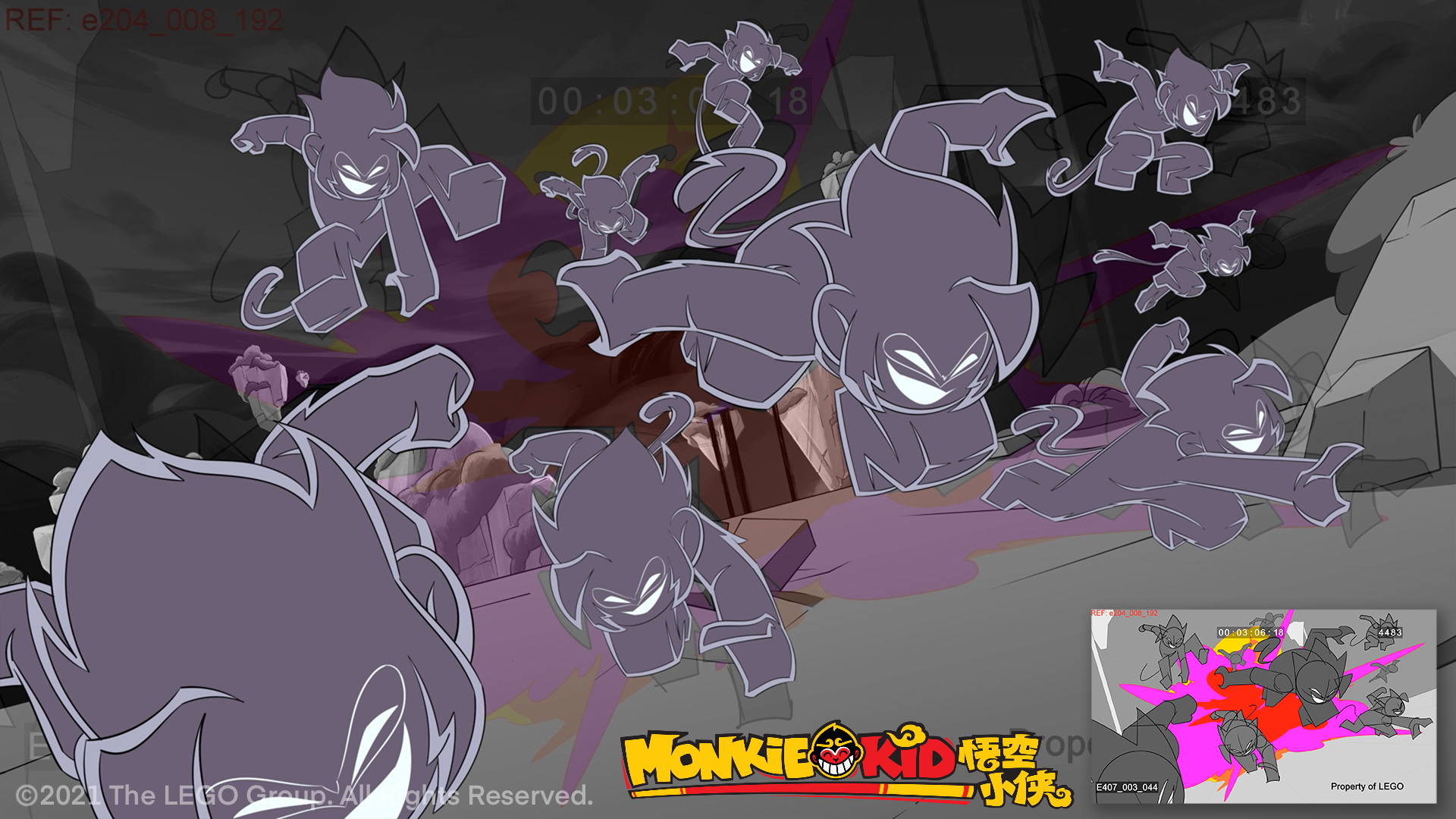 Lego Monkie Kid: Season 4 Character Layout