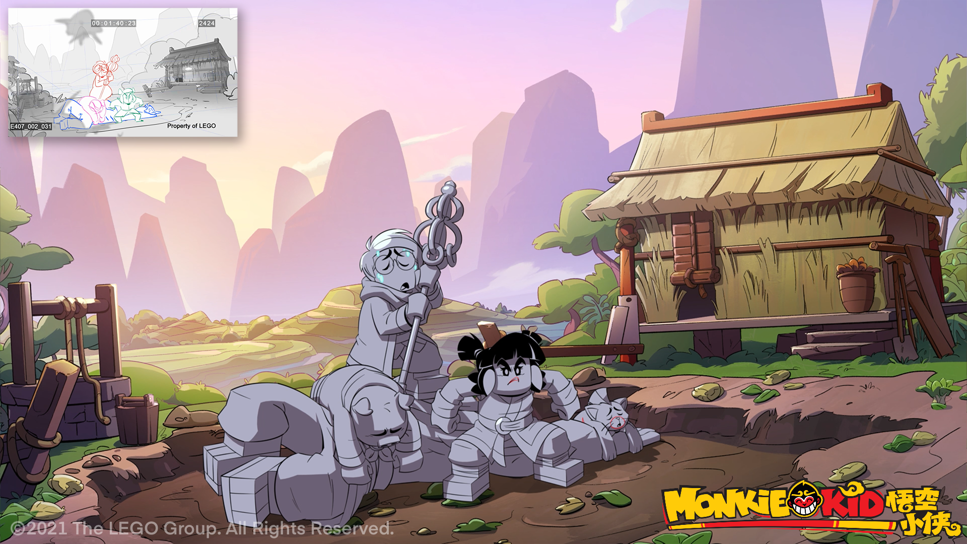 Lego Monkie Kid: Season 4 Character Layout