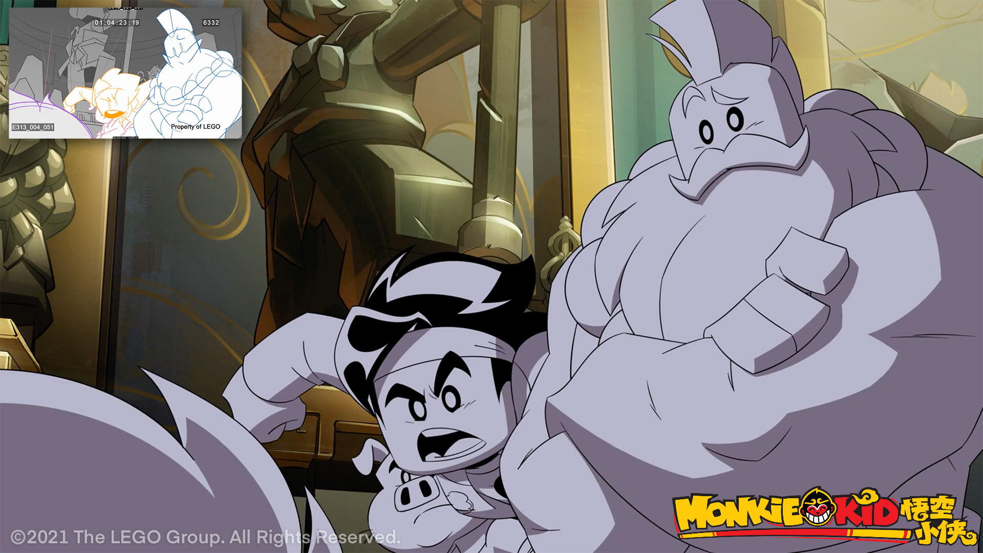 Lego Monkie Kid: Season 3 Character Layout