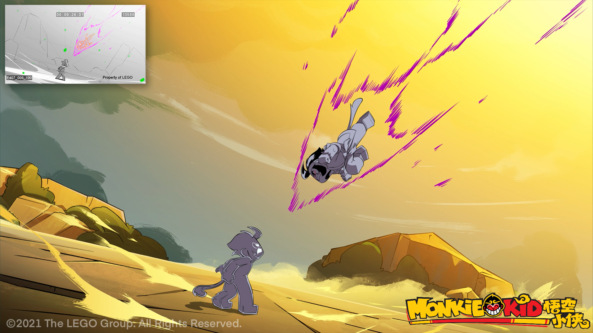 Lego Monkie Kid: Season 4 Character Layout