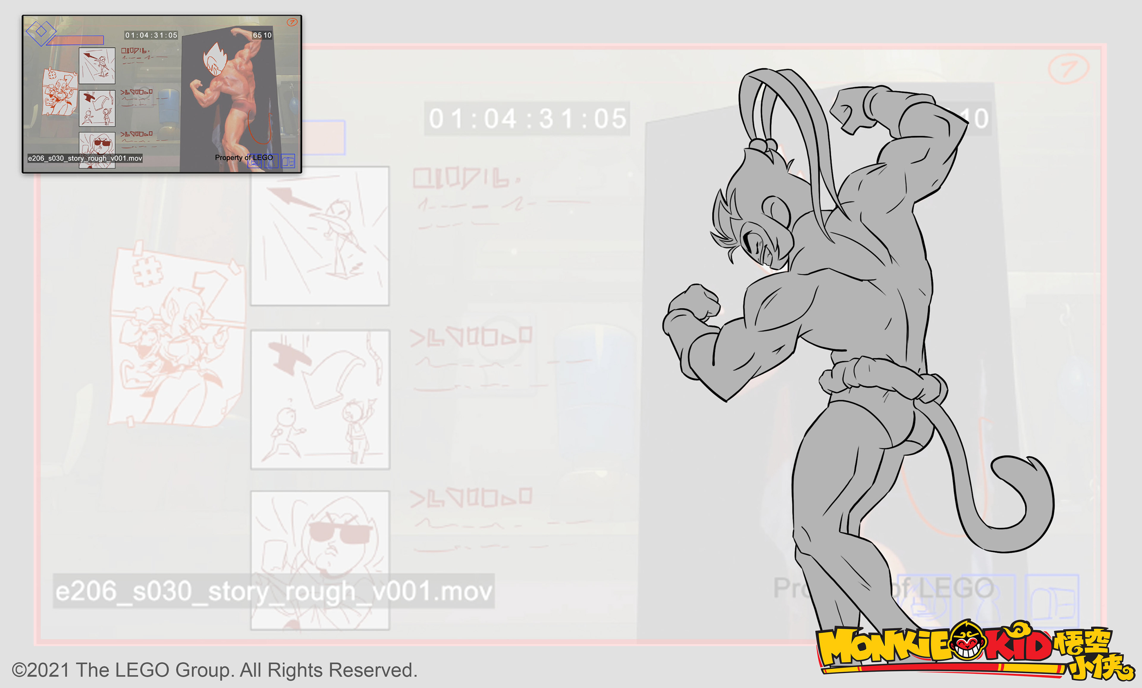 Lego Monkie Kid: Special Pose