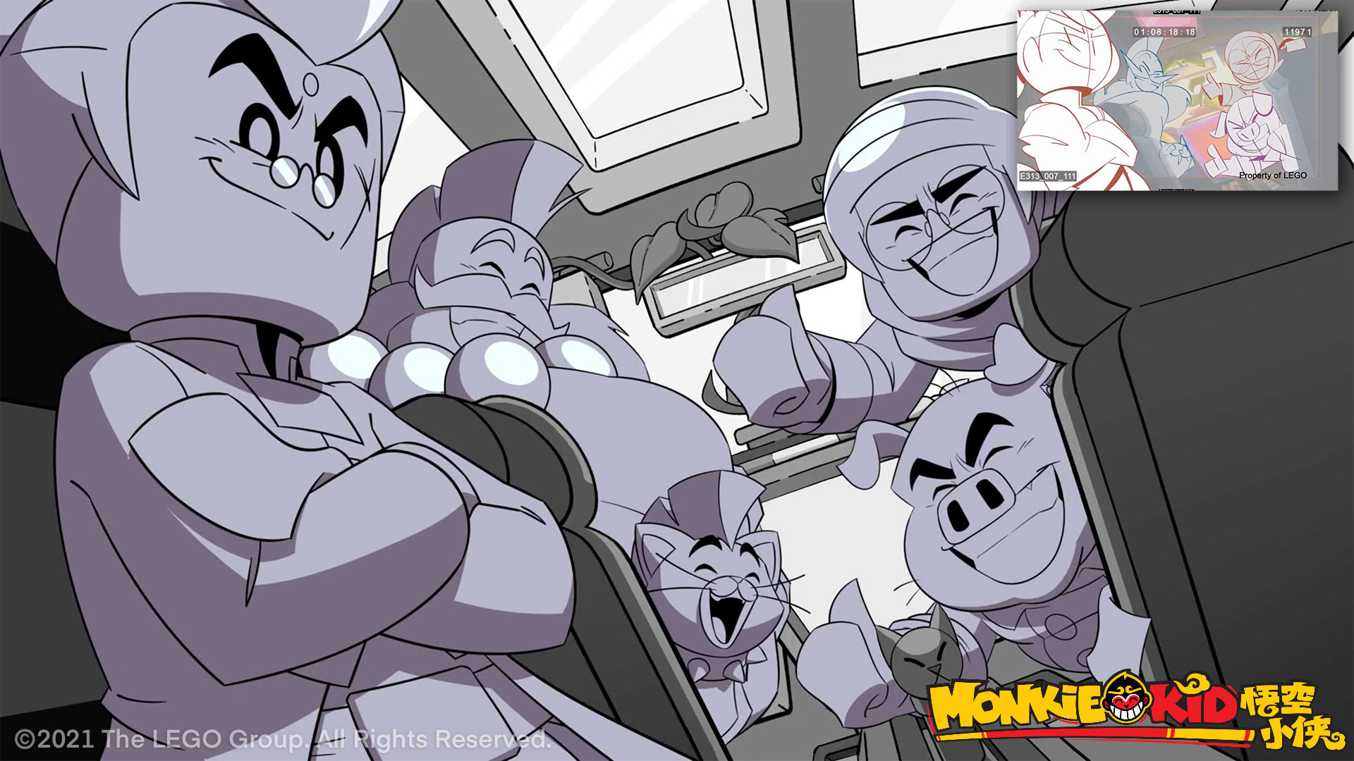 Lego Monkie Kid: Season 3 Character Layout