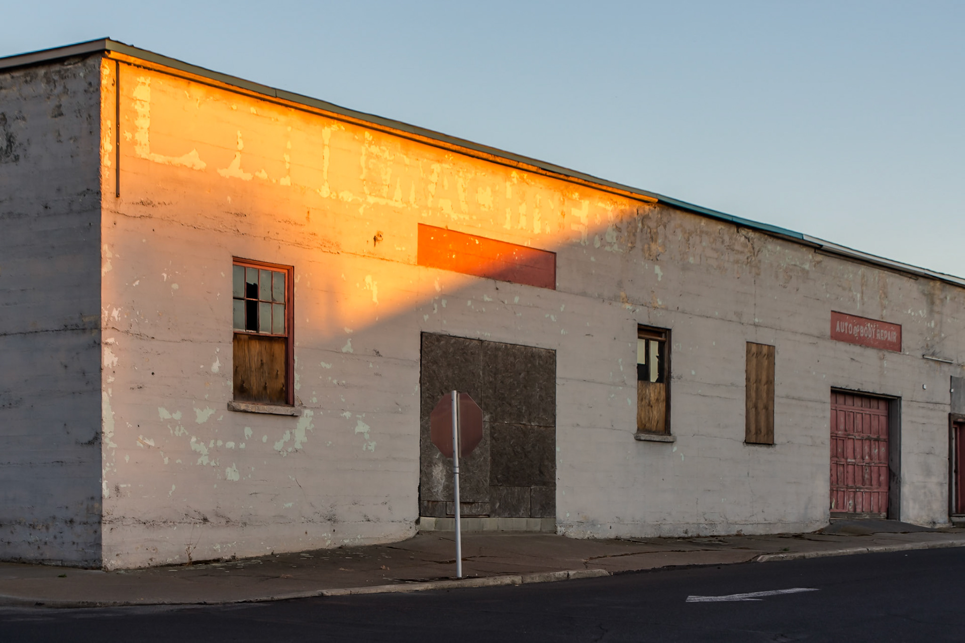 Former auto body repair shop, Ritzville, Washington