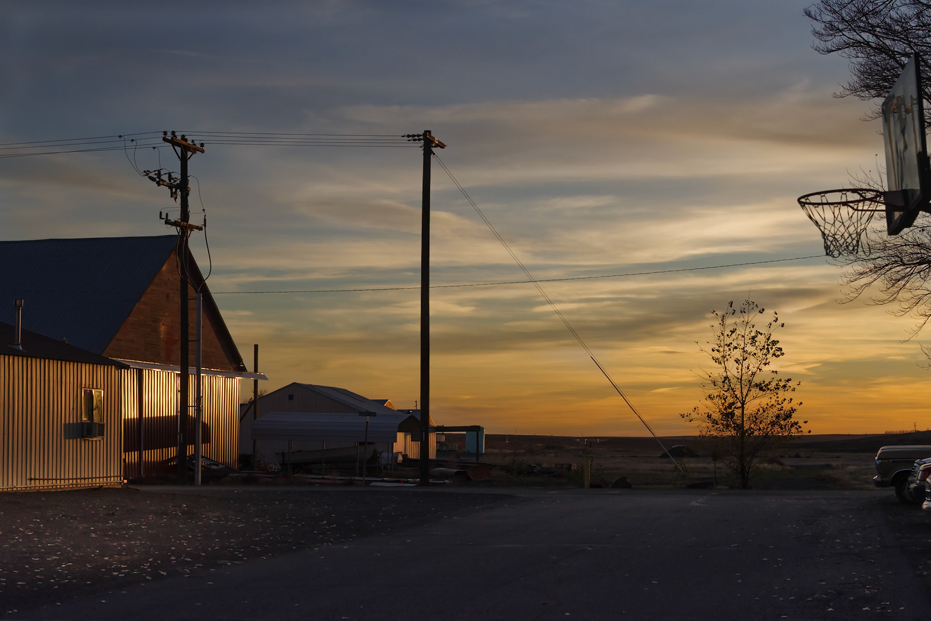 Dusk At The Edge of Town
