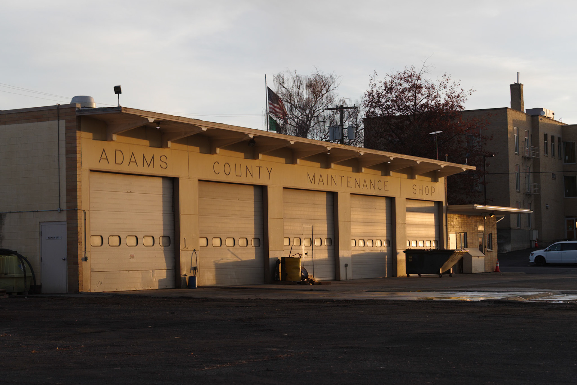 City Maintenance Shop, Ritzville, Washington