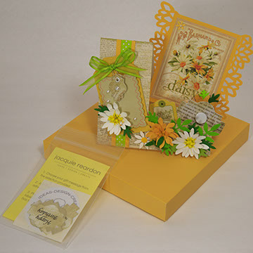 3D Floral Collection - Orange Daisies - 1501-05/O