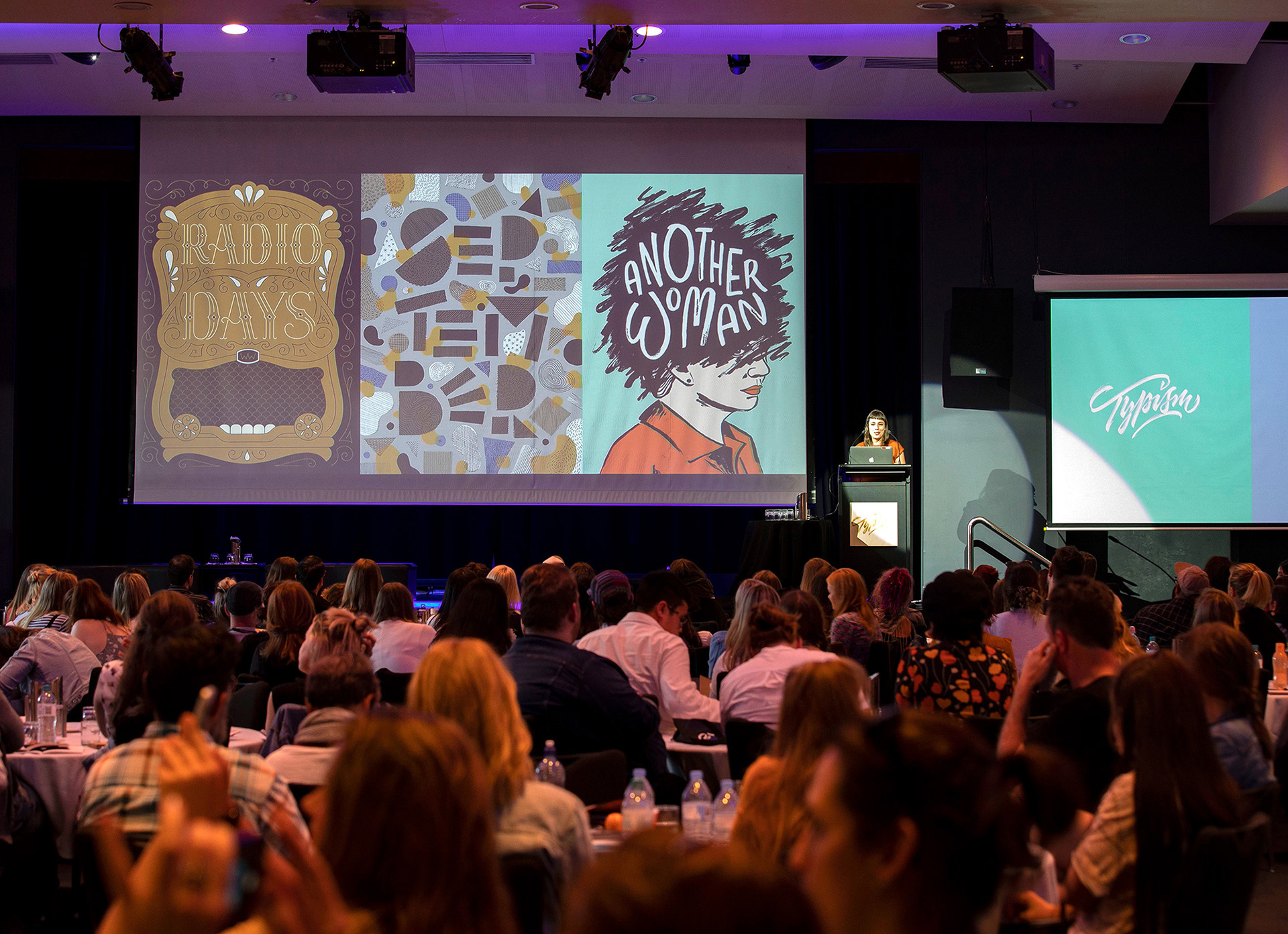 Speaking at Typism conference 2018, Australia