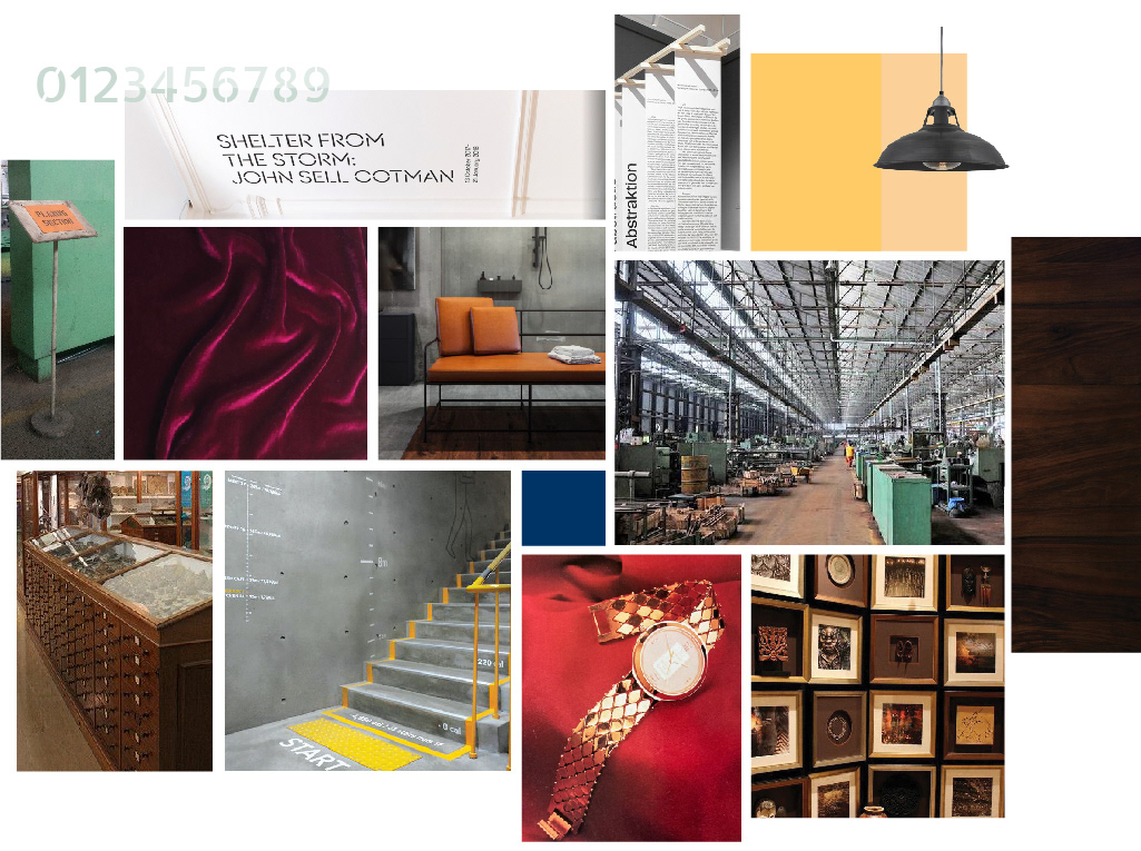 HMT Museum Moodboard