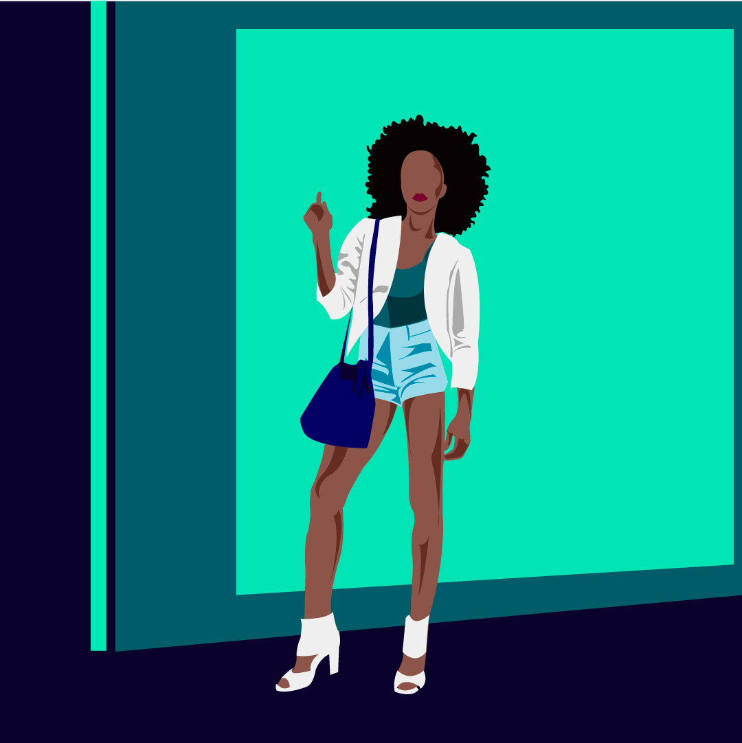 Digital Illustration - Chic