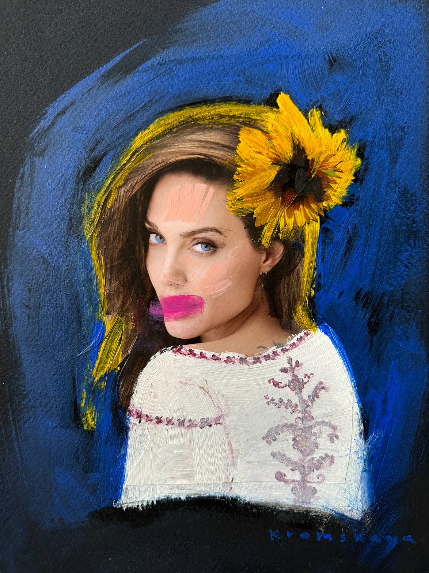'Show Your Support' Series, Angelina Jolie