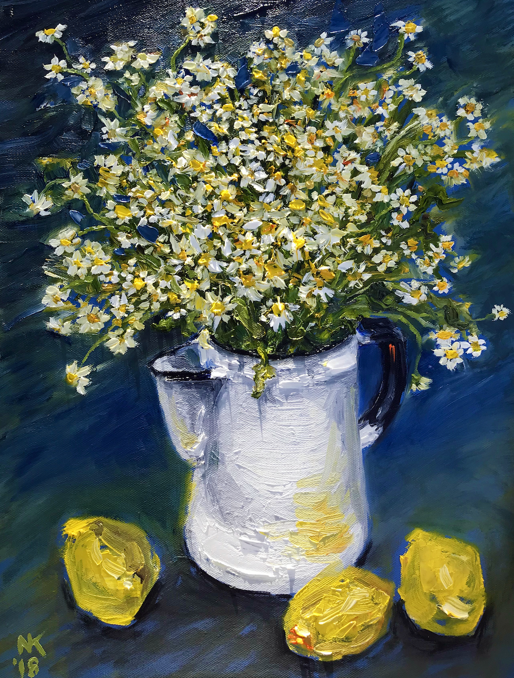 'Chamomile with Lemons', 2018