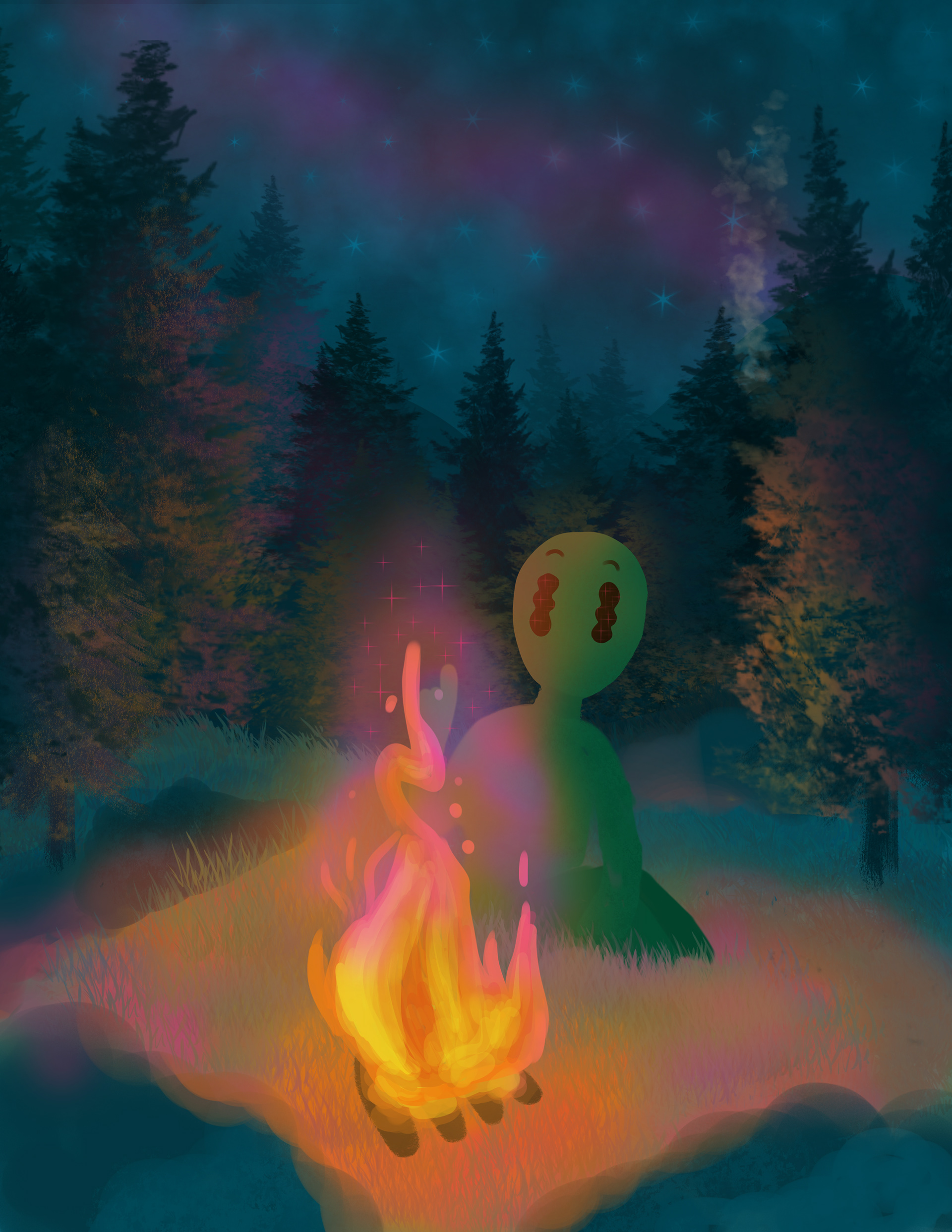 Ilustración para proyecto de la universidad