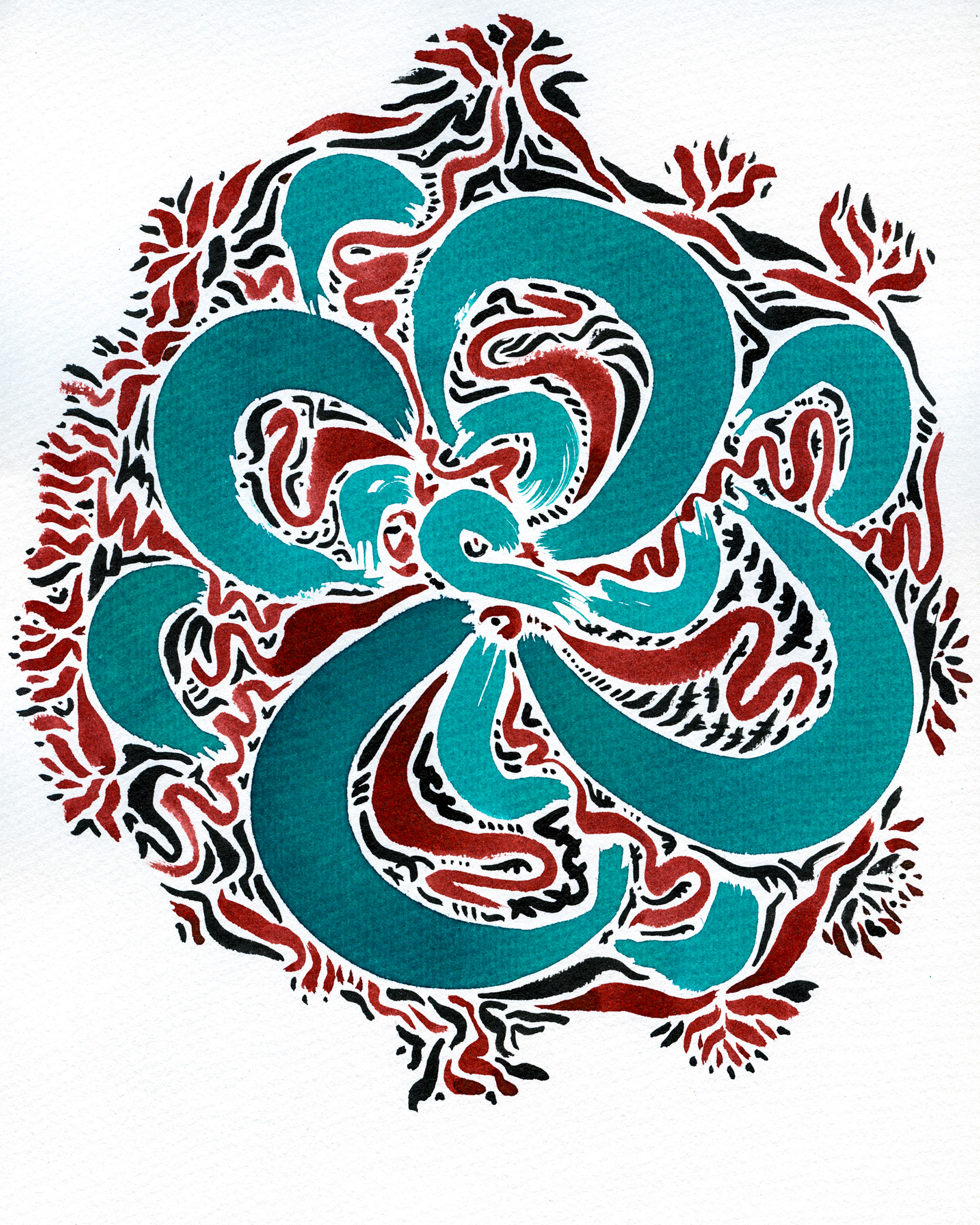 And within the first two weeks of my journey my unconscious symbol had evolved again