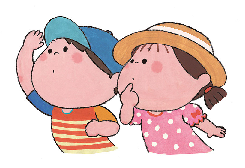 チャイルド本社 月刊絵本【チャイルドブックぷう】2017年7月号 『なつのがっしょうだん』カット