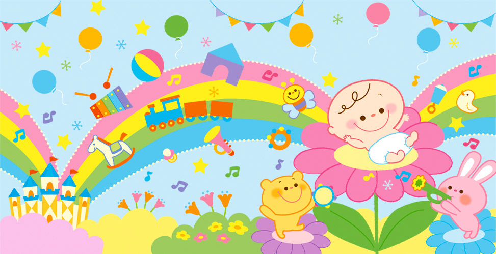 コロムビアキッズ BABIES 「子育て応援!0歳からのすくすくソング」カバーイラスト