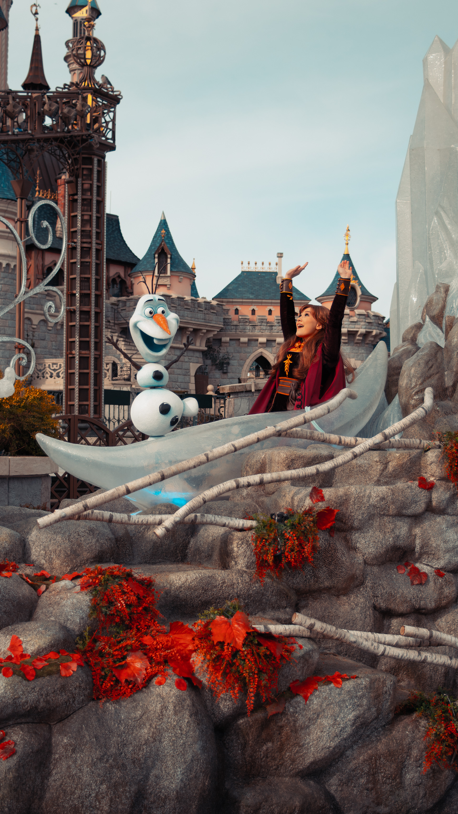 Frozen Celebration at Disneyland Paris in 2020. Photos taken just for fun!