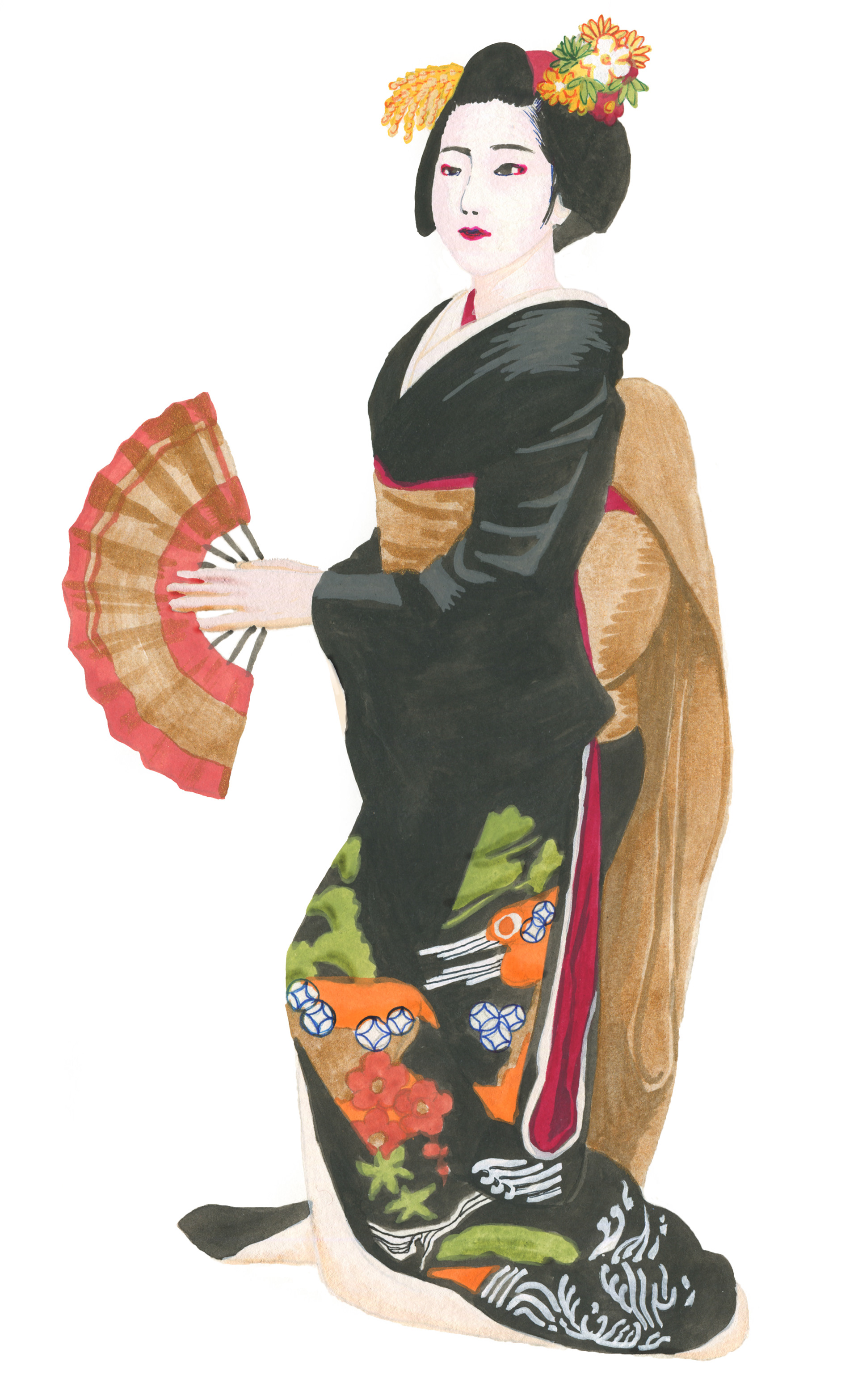 お正月の舞妓さん