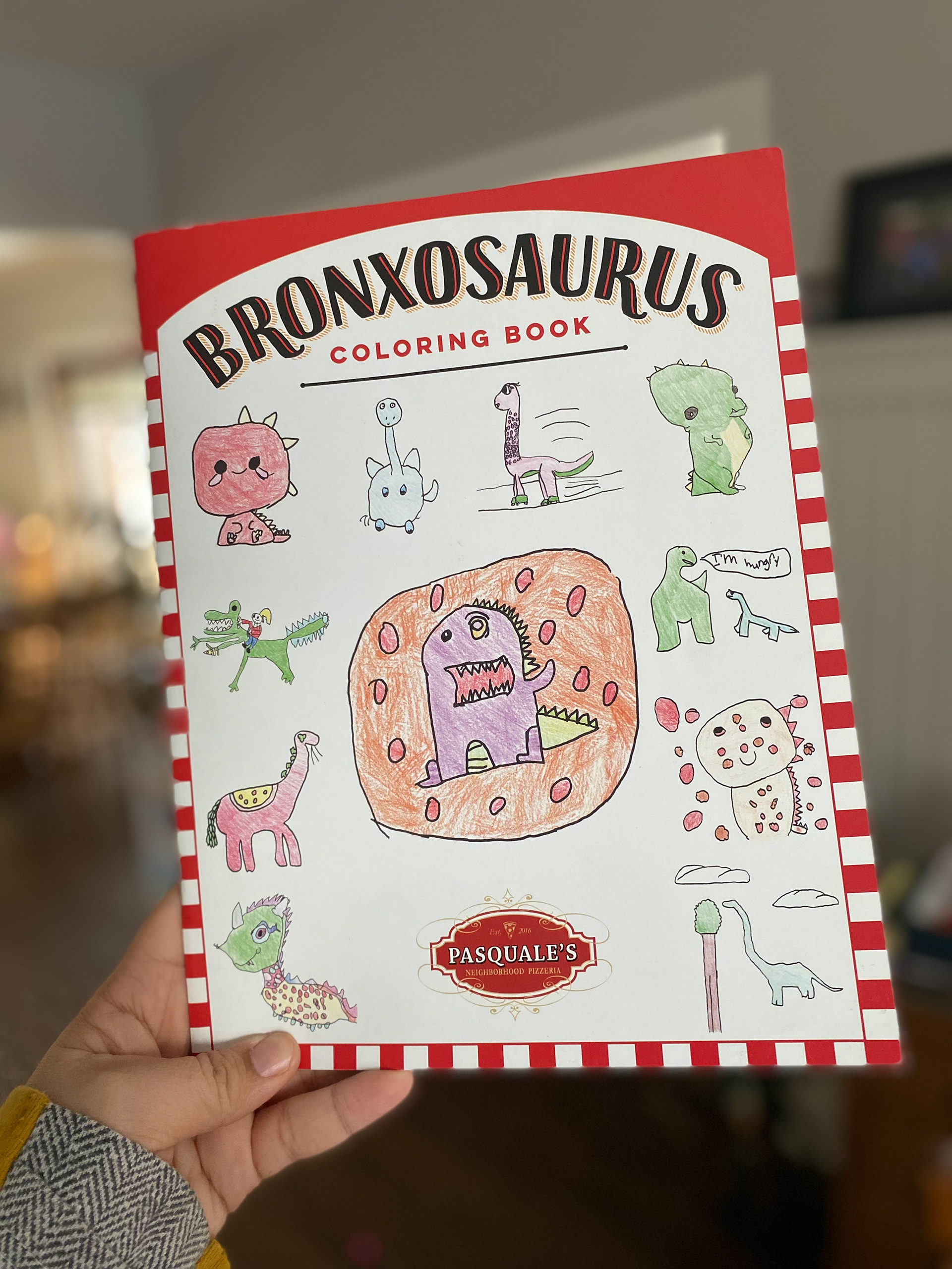 I was approached by my local printer when their client had an idea but no one to execute an actual file. This was such a cute coloring book!