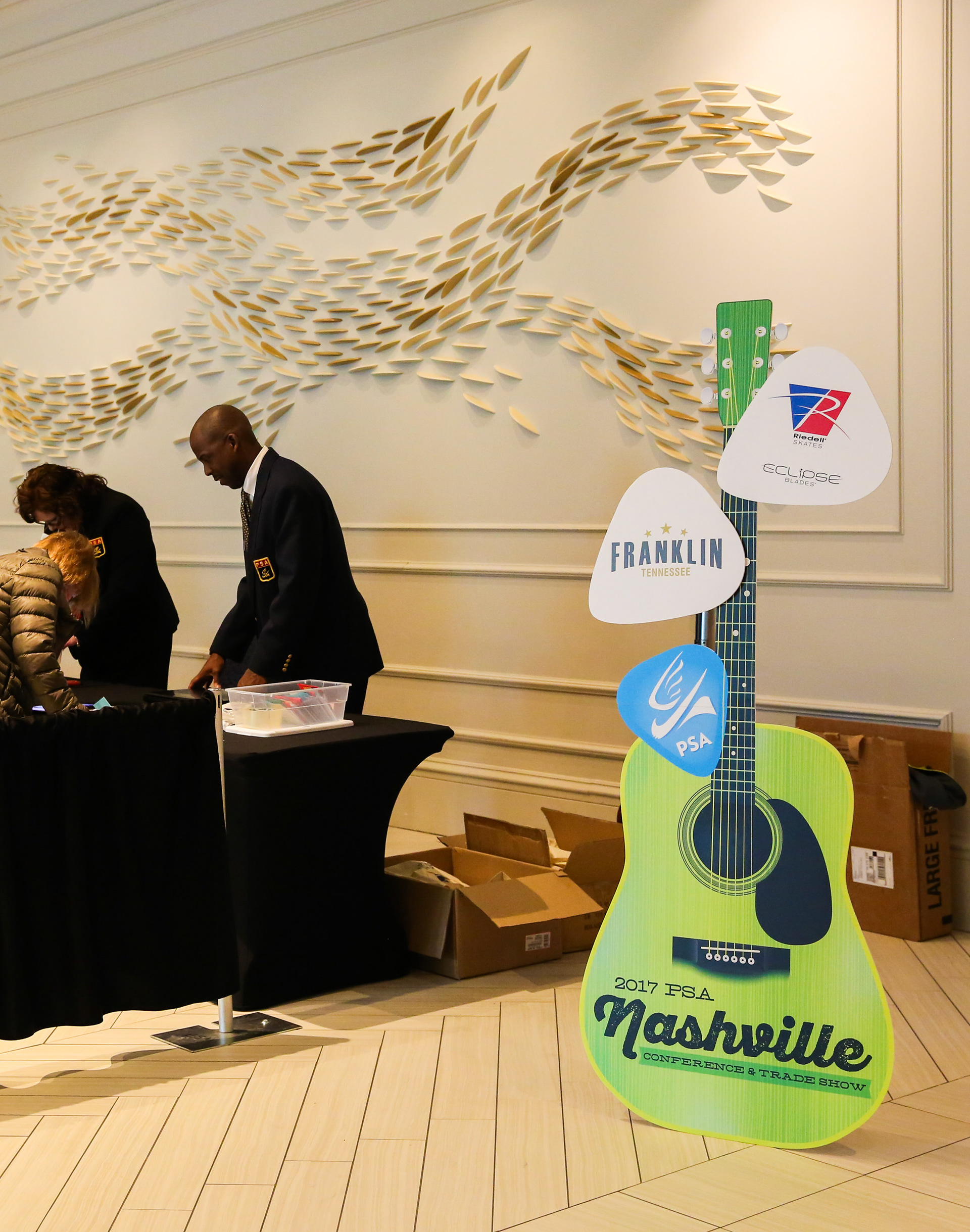 Sponsor Signage + Event Logo