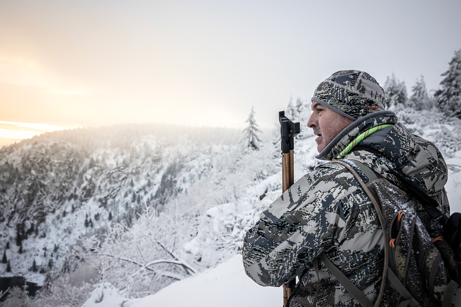Olivier Nasti à la montagne