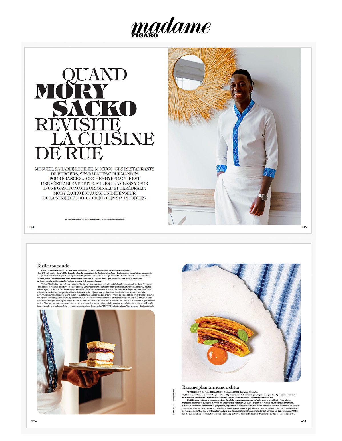 Mory Sacko x Madame Figaro HS Cuisine - 1er semestre 23