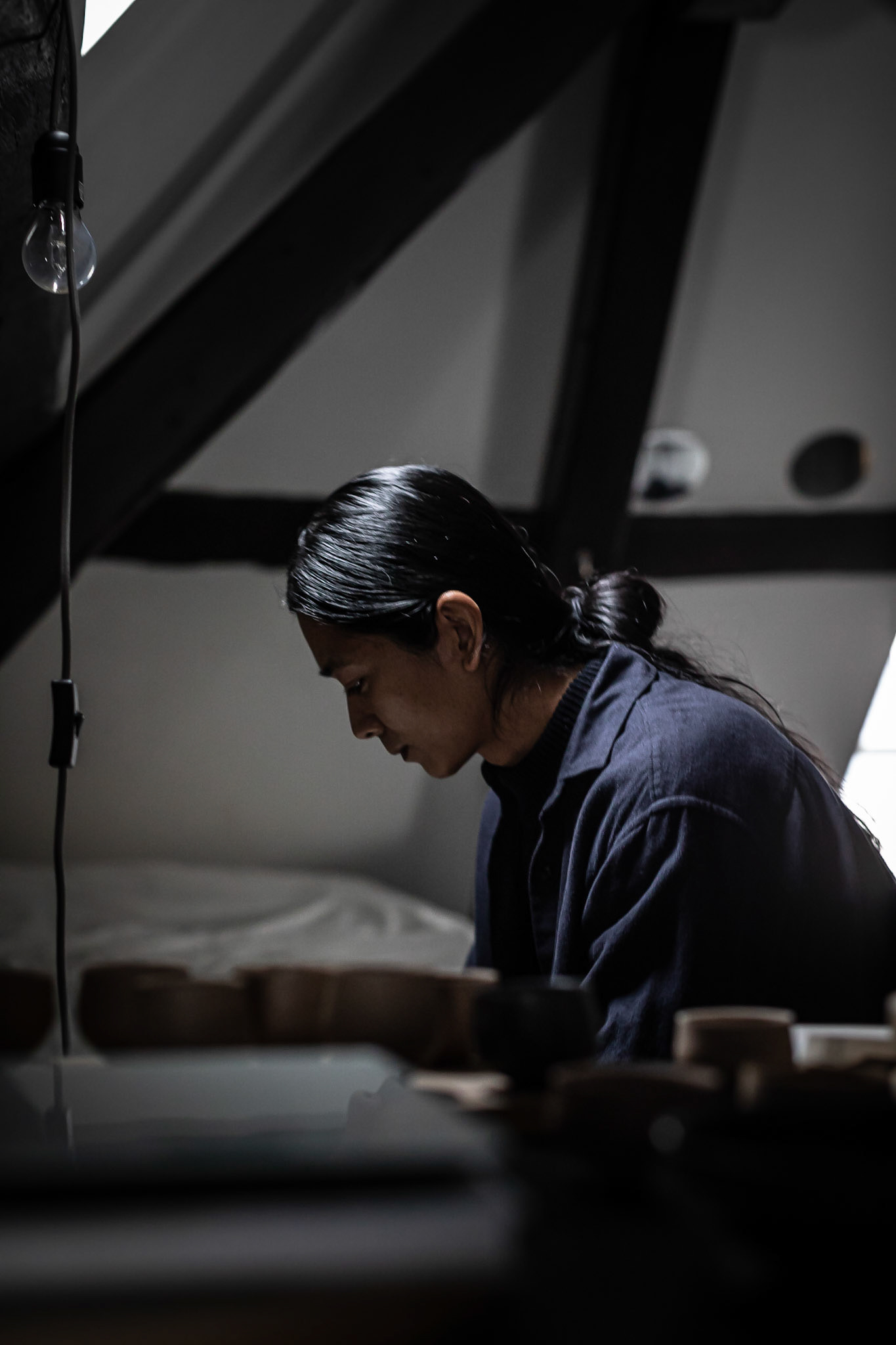 Kosuke Nabeta (restaurant Sola) et sa céramique