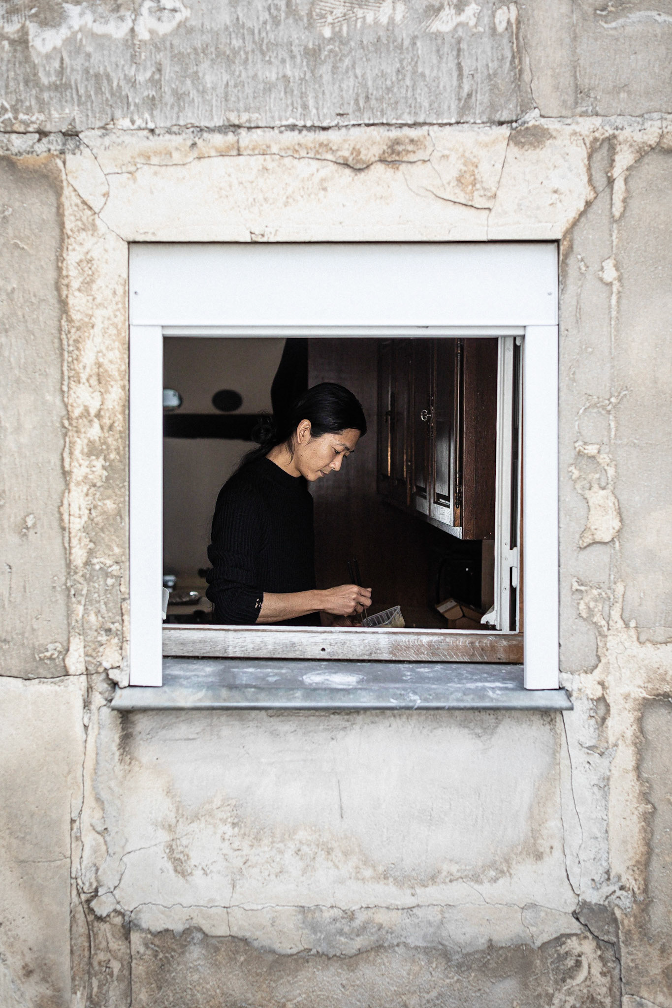 Kosuke Nabeta (restaurant Sola) chez lui