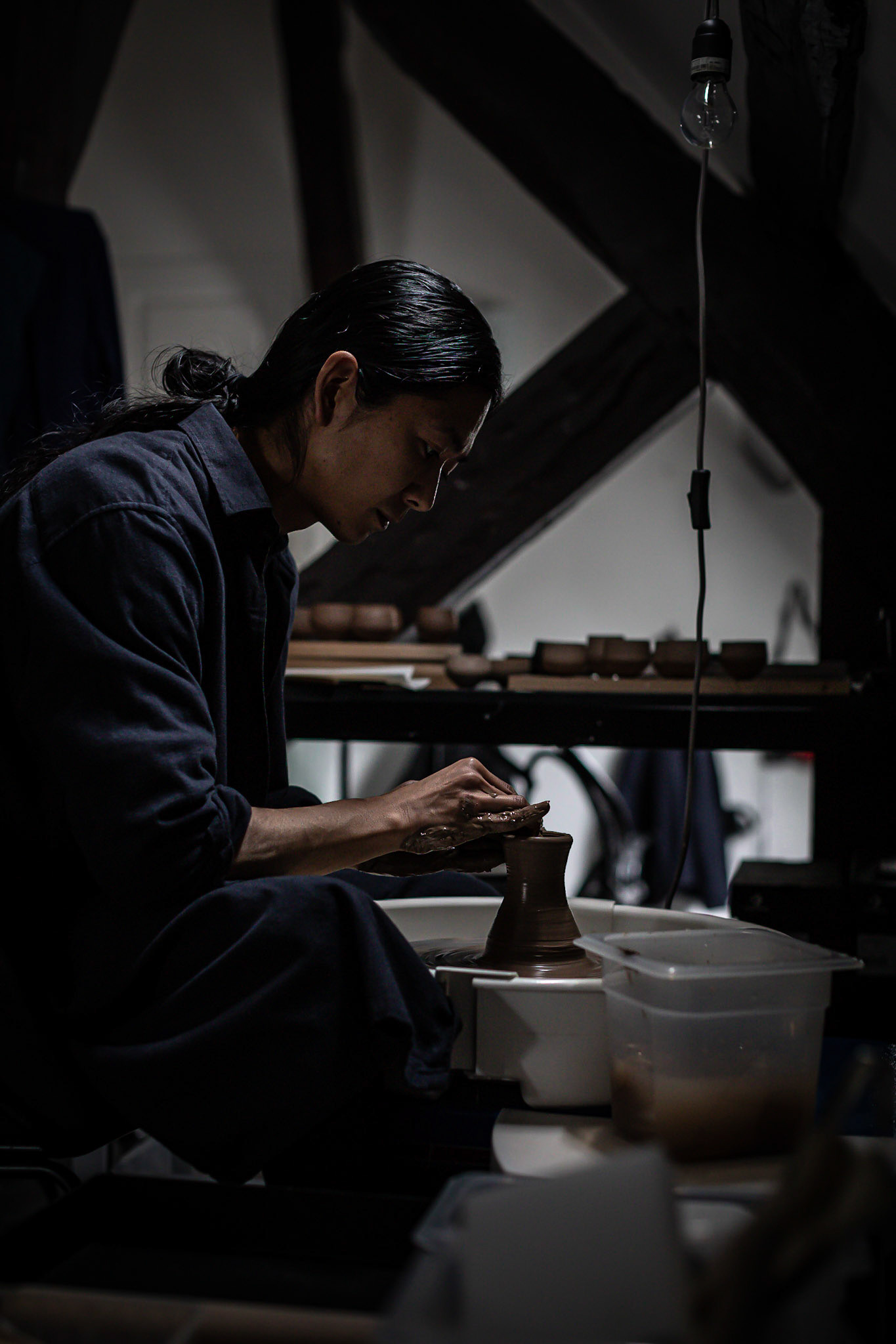 Kosuke Nabeta (restaurant Sola) et sa céramique