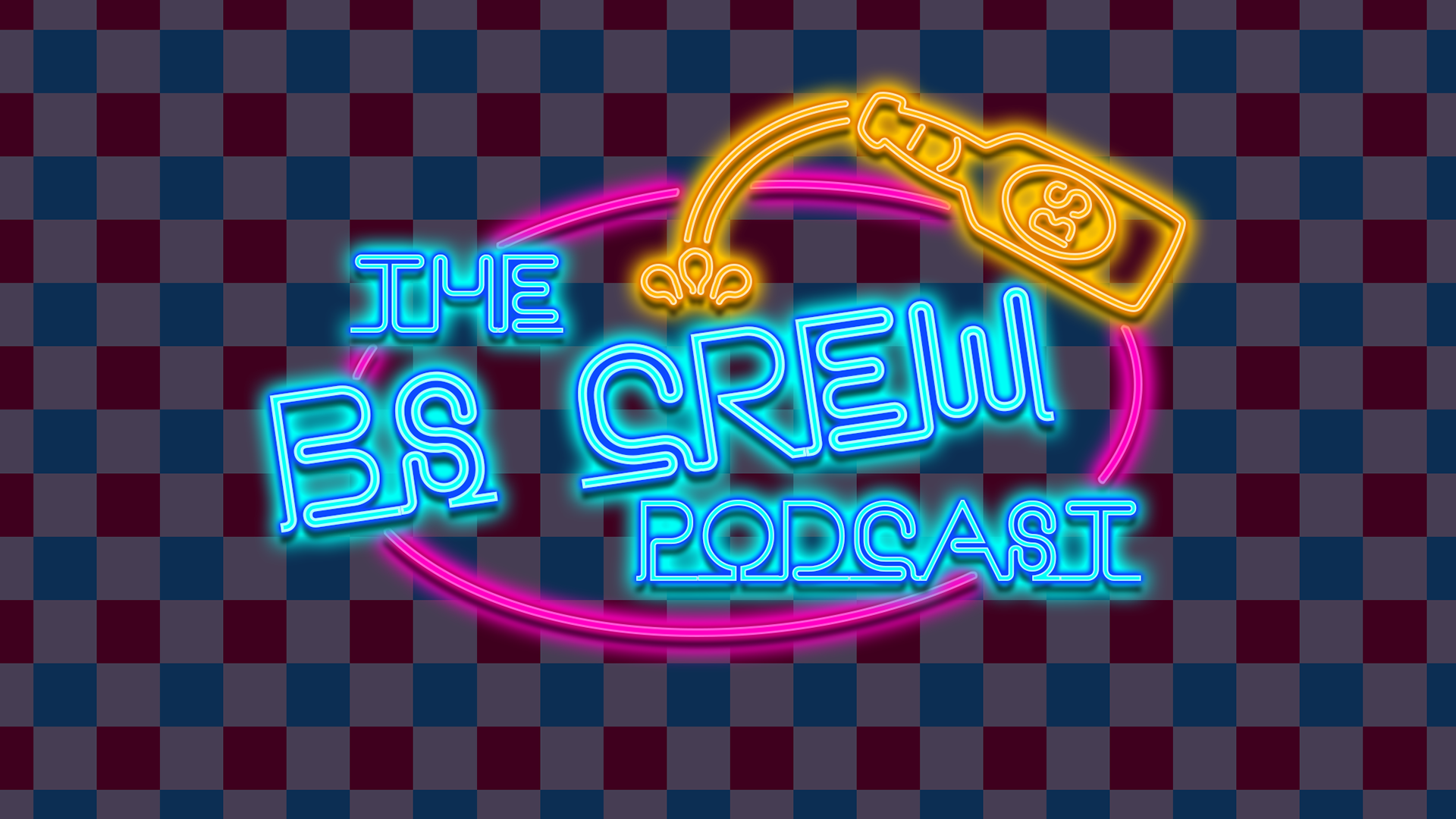 Logo for a podcast. This logo also has an animated version featured in their videos.
