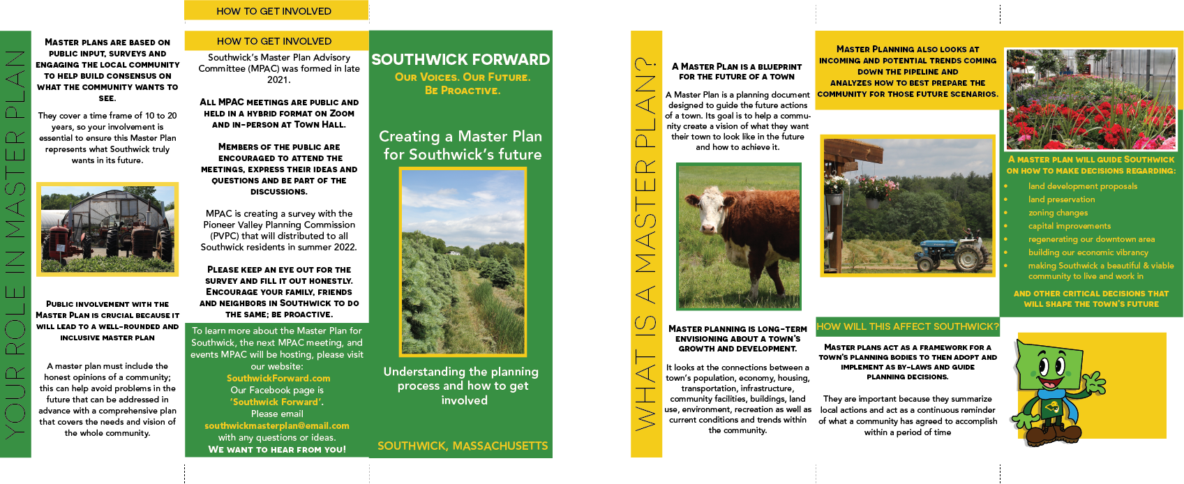 Brochure made for my hometown.