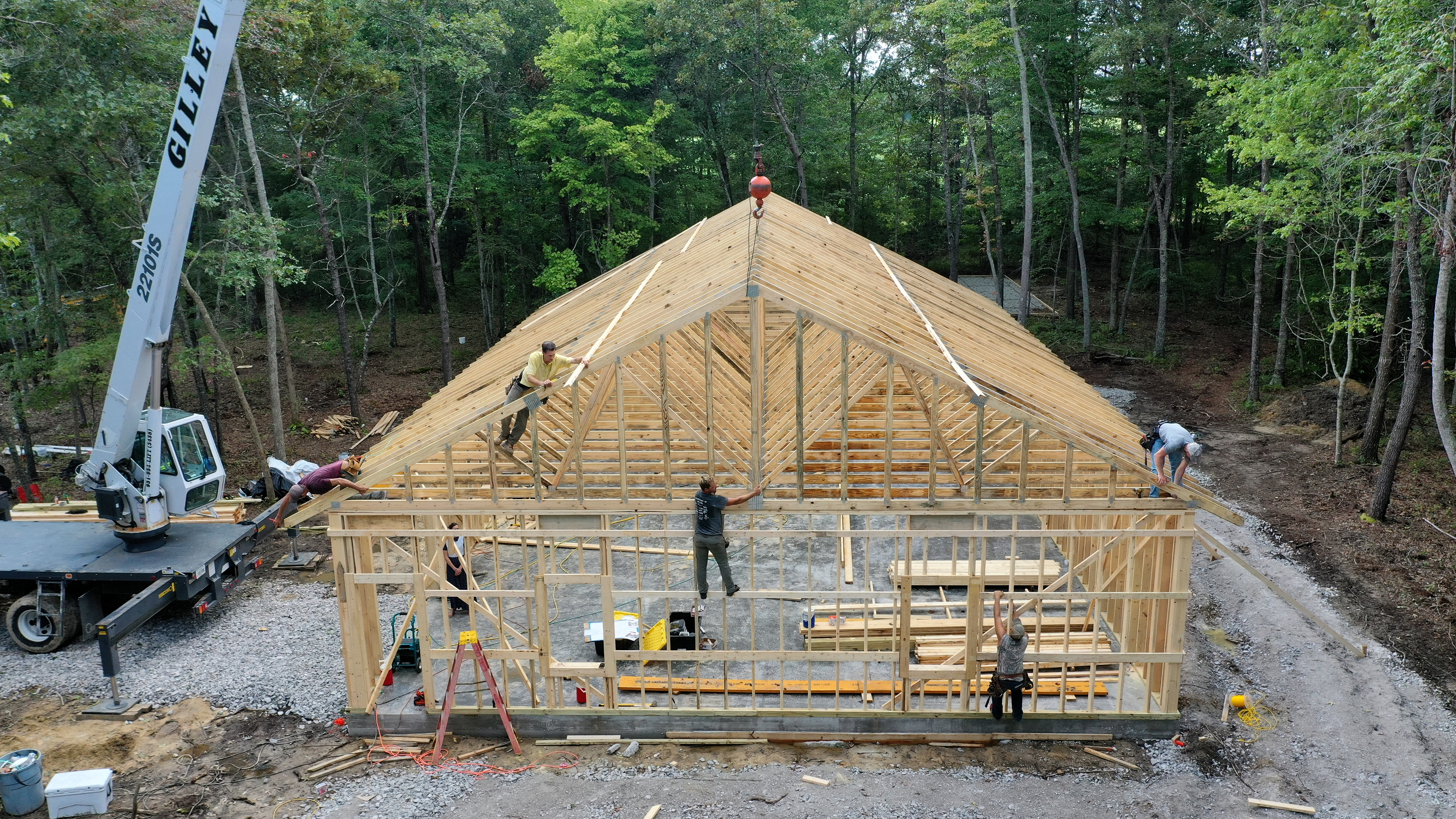 Setting Trusses