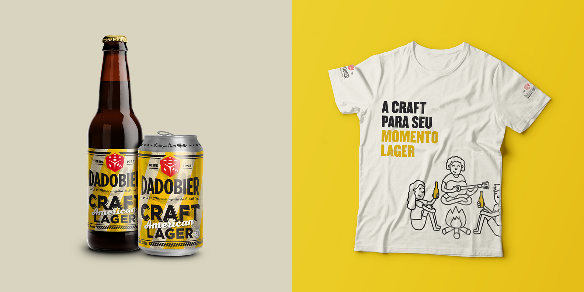 StudioBah Branding & Design - Dado Bier Craft American Lager