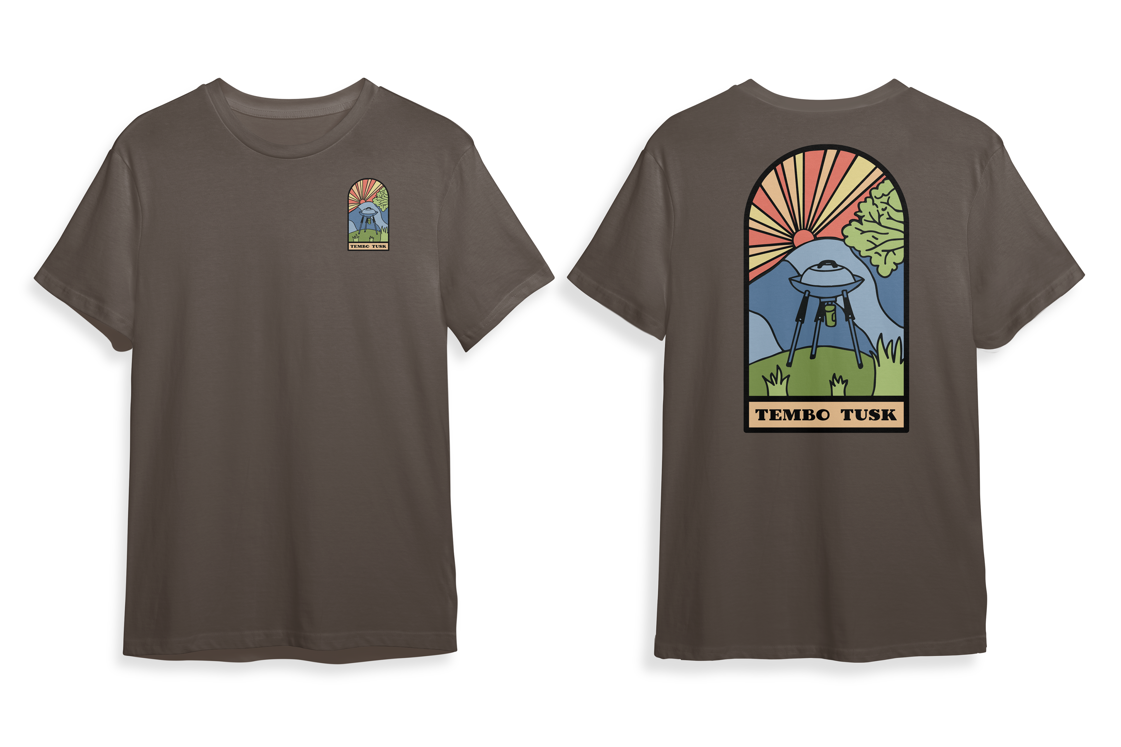 Good Morning Sunrise Tshirt Mockup