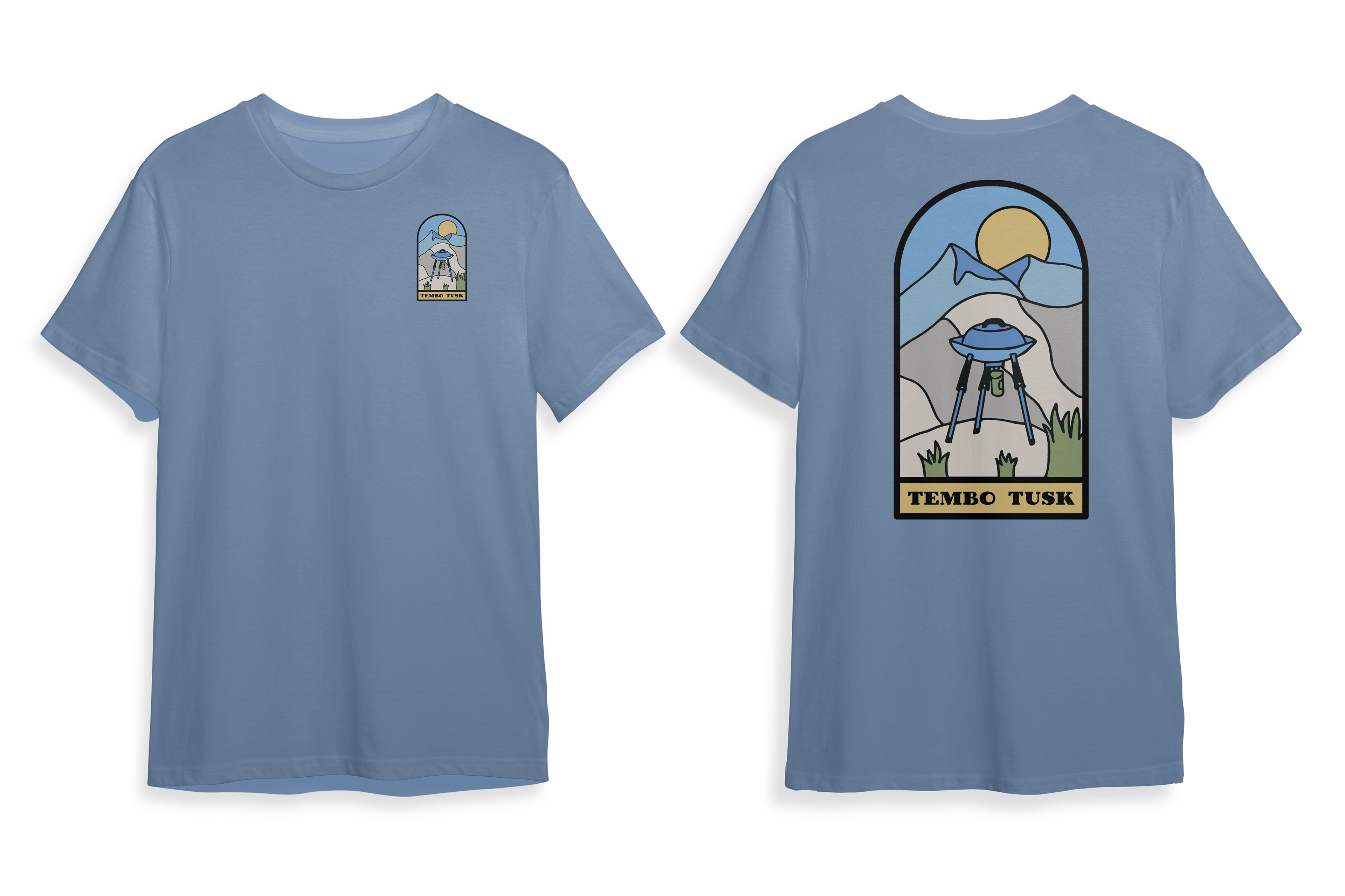 Sandy Sand Dunes Tshirt Mockup