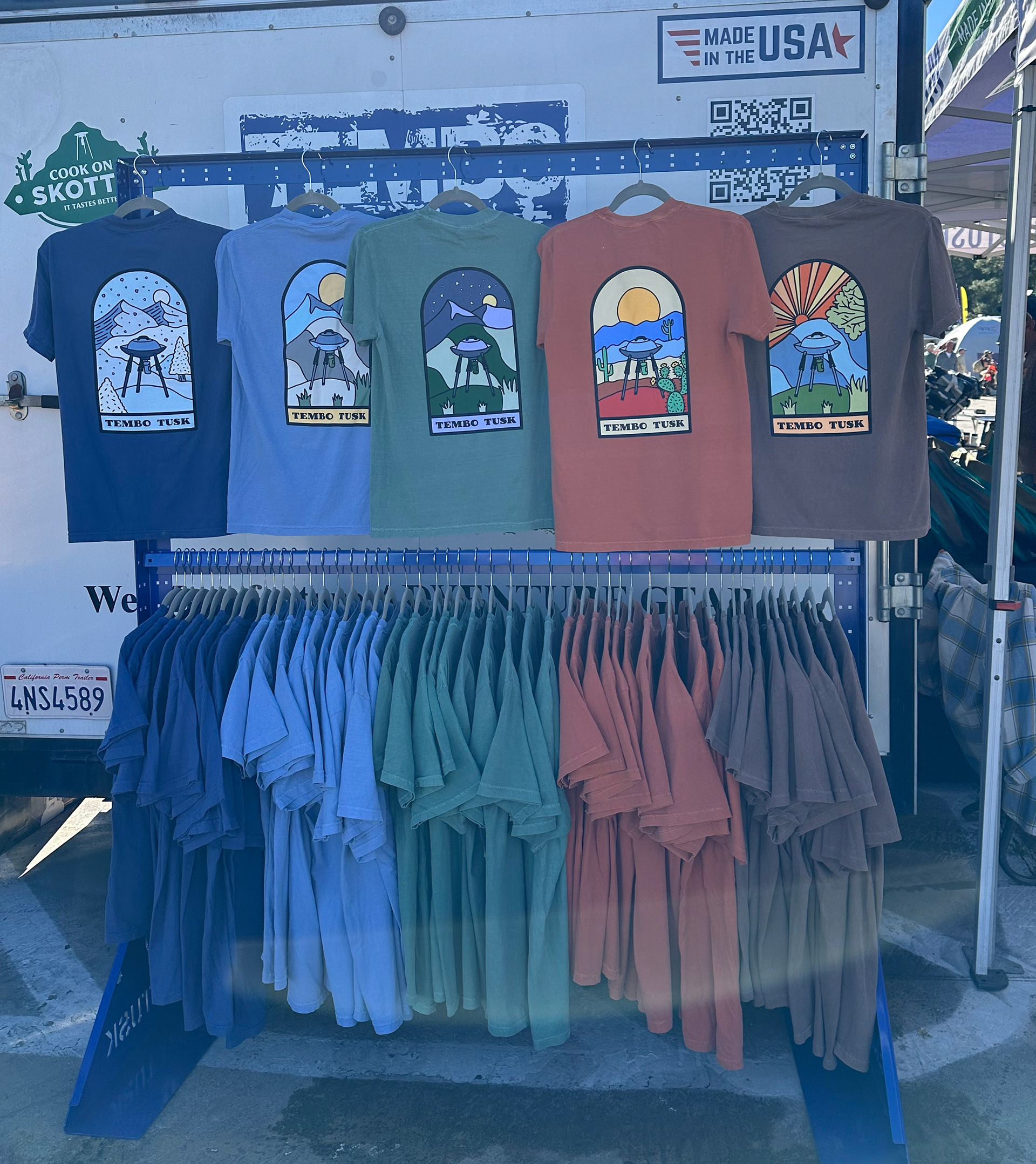 The full collection, set up at Overland Expo West 2024