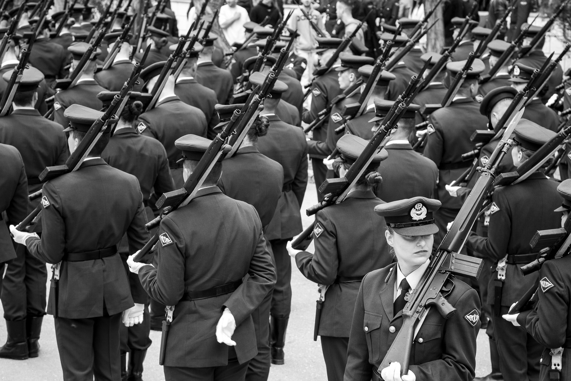 Parade in Athens