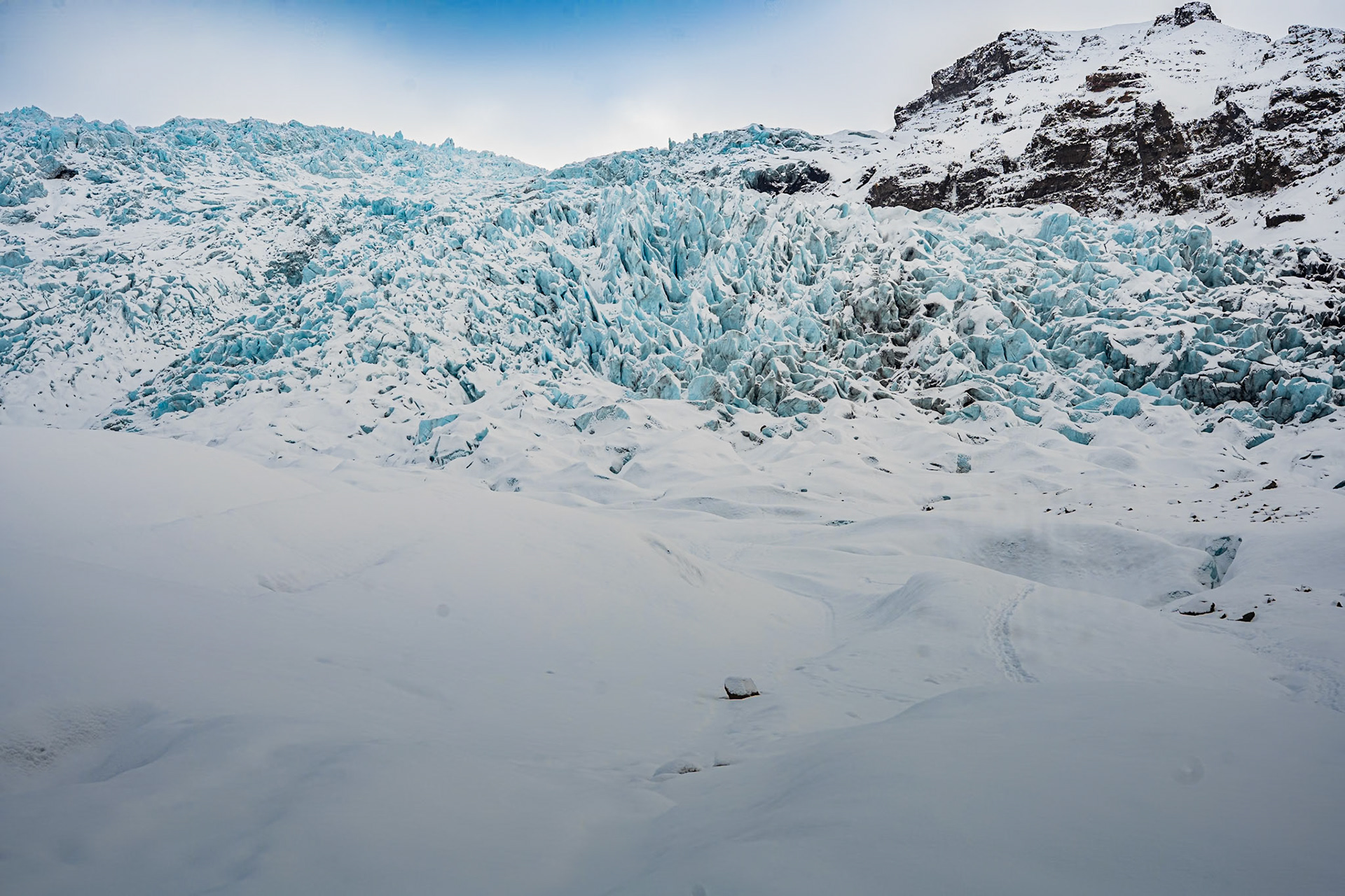 Right icefall