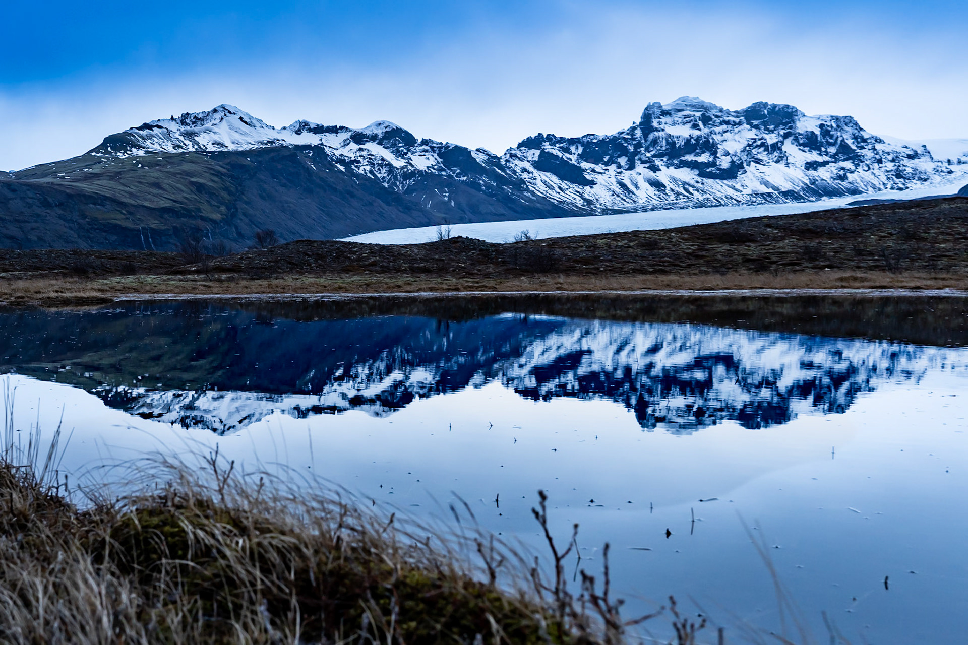 Skaftafelljökull refletion